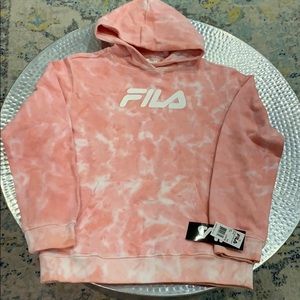 Girls Printed Tiedye hoodie